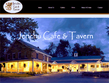 Tablet Screenshot of jerichocafeandtavern.com